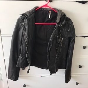 Leather jacket